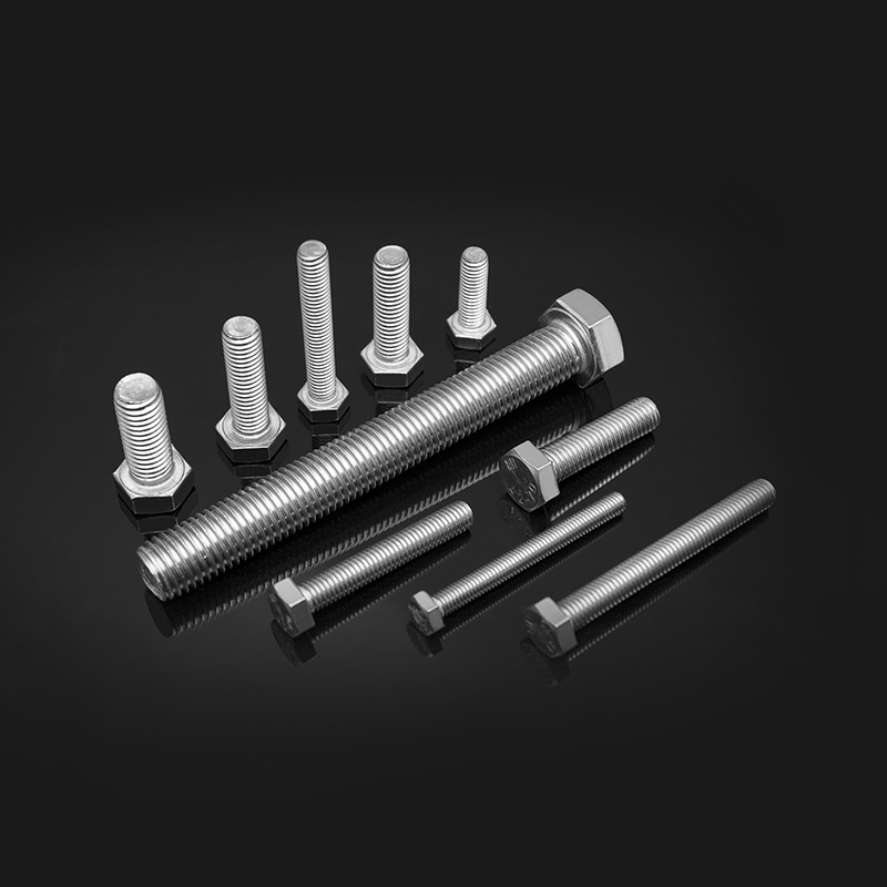 DIN 933 rustfrit stål sekskantet hovedbolte med fuld gevind
