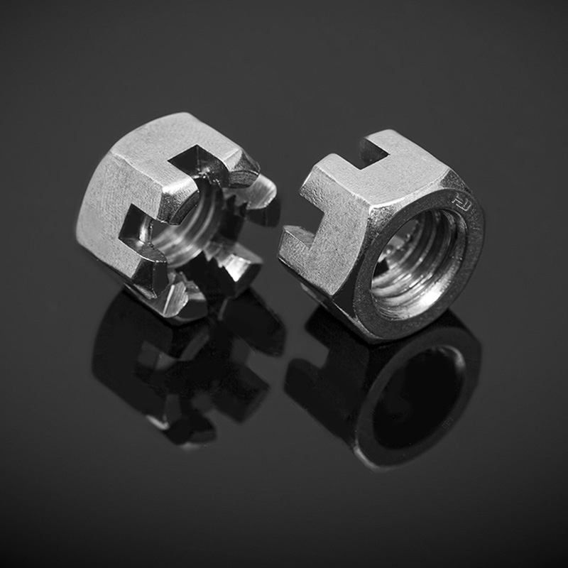 DIN 439 Rustfrit stål Affasede sekskantede tynde møtrikker